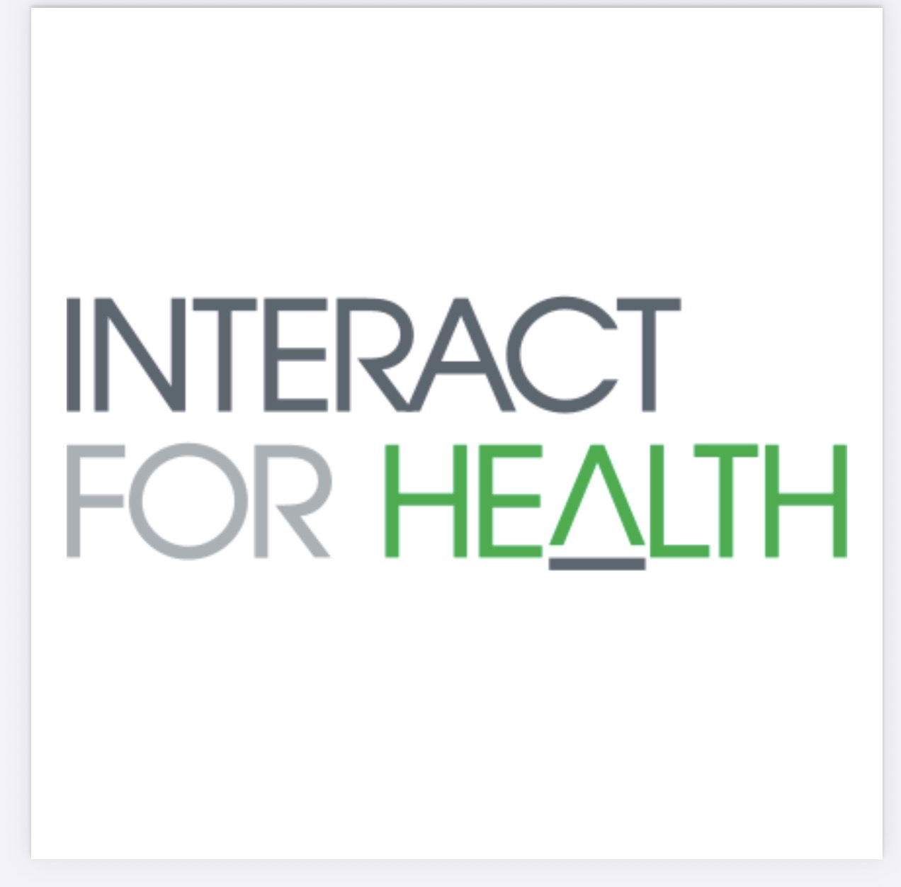 Interact for Health